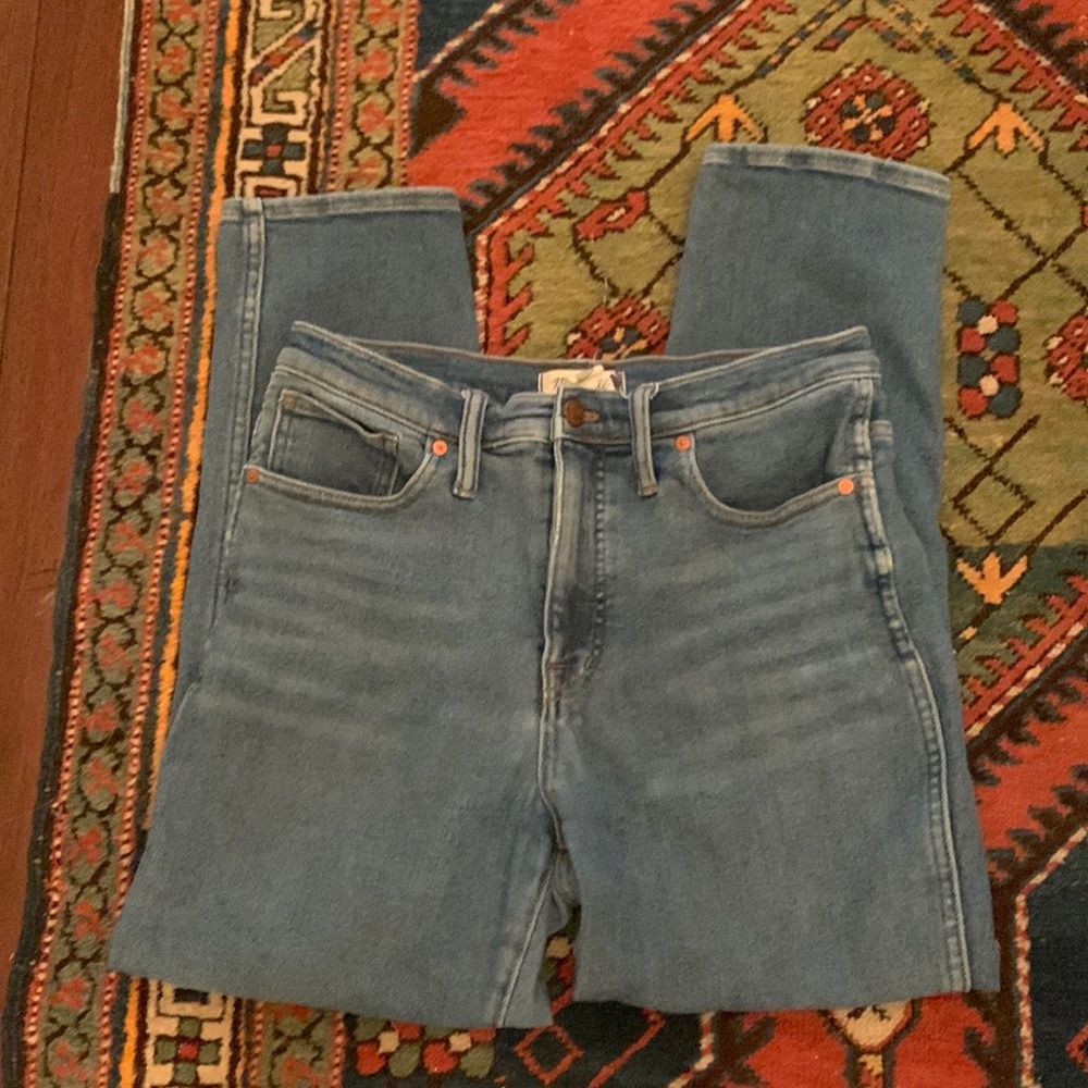 Madewell Stovepipe Jeans size 29
